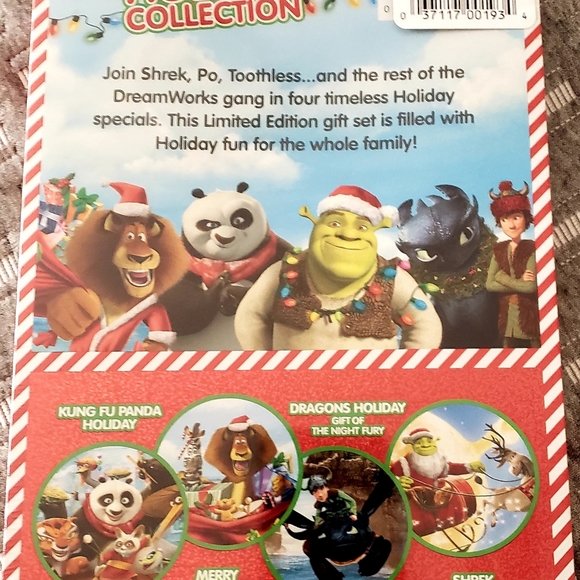 The DreamWorks Holiday Collection (DVD) 2 Disk Set, NEW in Package - Picture 2 of 2